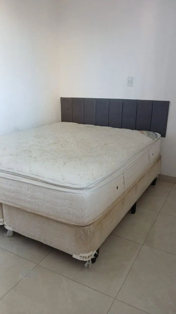 Cama Queen usada - retirar no local - Foto 2