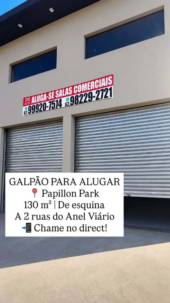 ALUGO SALA COMERCIAL - PAPILLON PARK                                                      