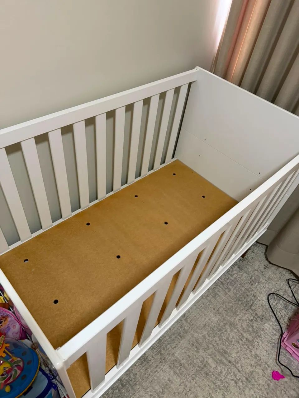 Berço Infantil-MDF+Colchão - Foto 4