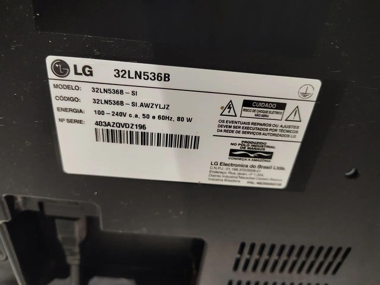 Tv LG HD led 32 polegadas  - Foto 4