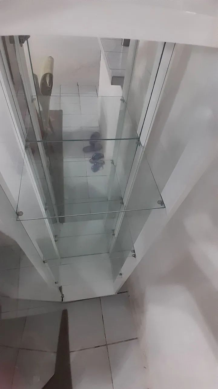 Cristaleira de Vidro com prateleiras - Foto 3