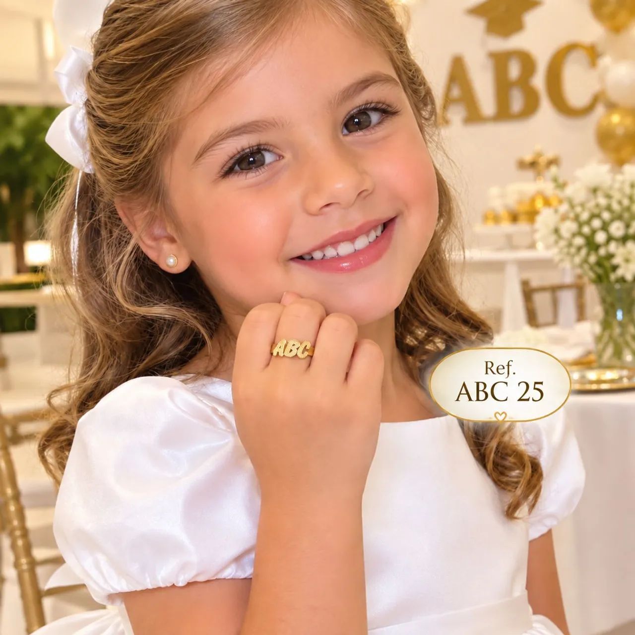 Anel do ABC regulavel  - Foto 3