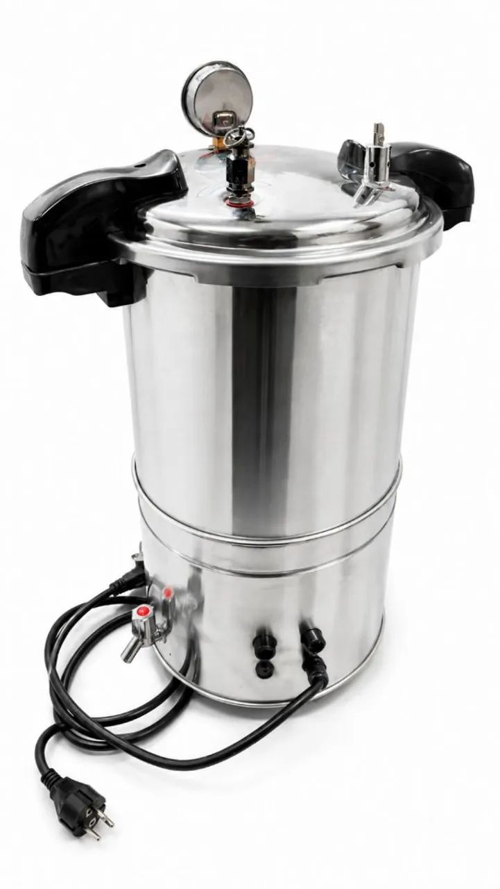 AUTOCLAVE DIGITAL PORTÁTIL VERTICAL - Foto 2
