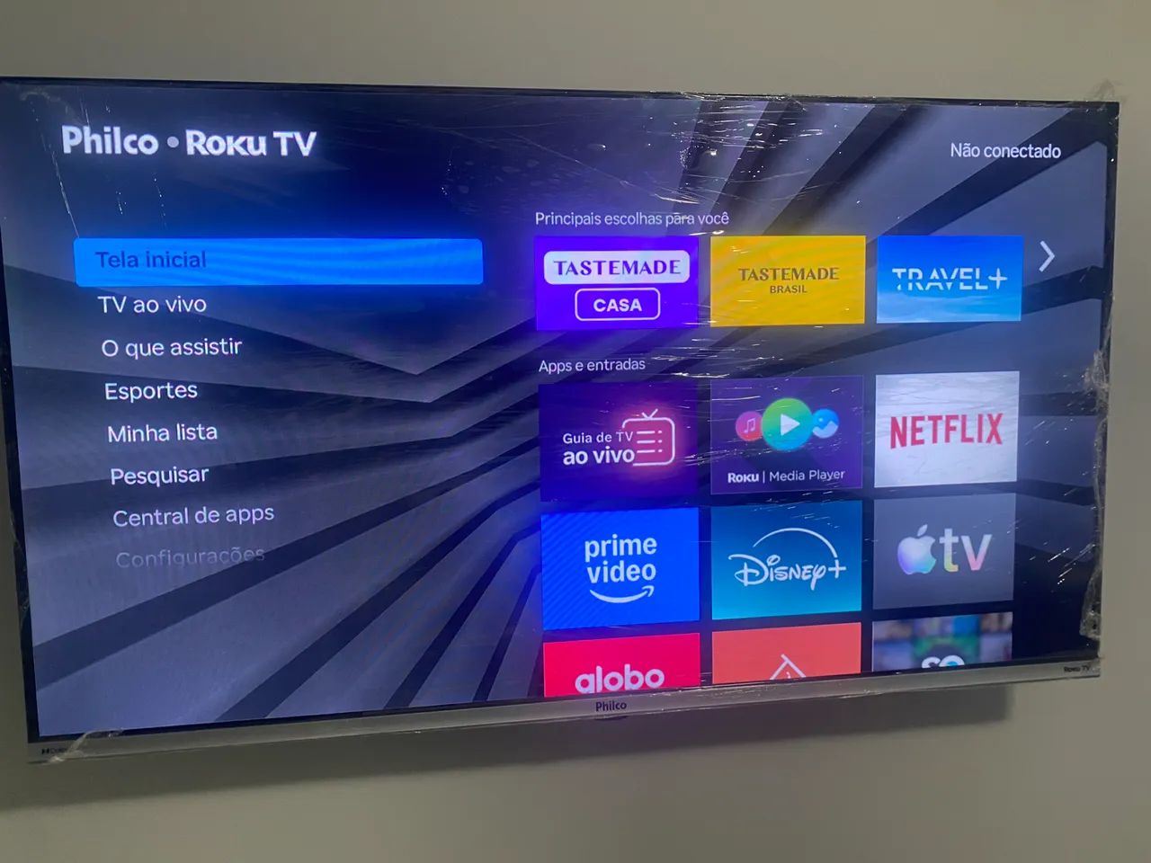Tv led 43 polegadas Semp Roku entrega local  - Foto 2
