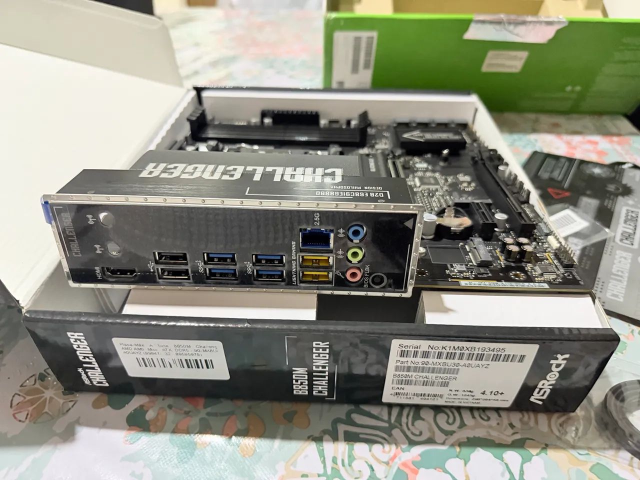 Kit placa Mãe B850m asrock challenger + processador ryzen 9 7900x3d - Foto 5