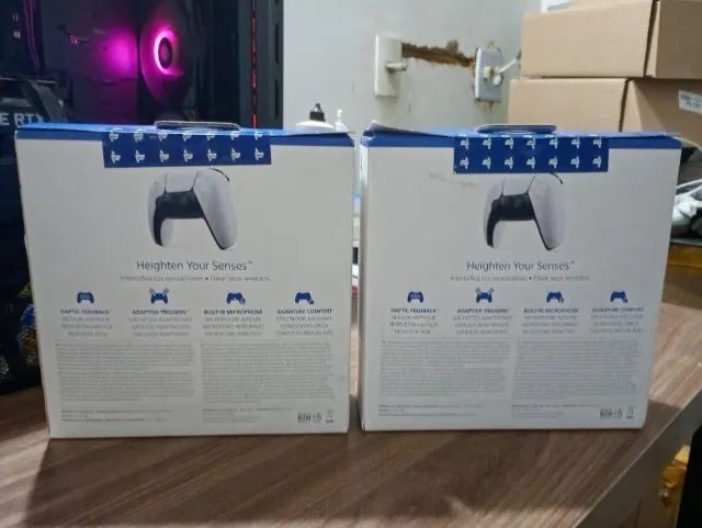 2 Controles Sony DualSense PS5 sem fio. - Foto 3