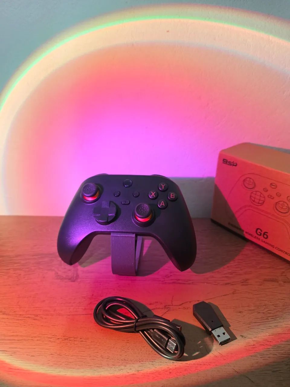 Controle sem fio VILCORN G6 - Hall Effect - iOS/Android, PC e SWITCH - Foto 2