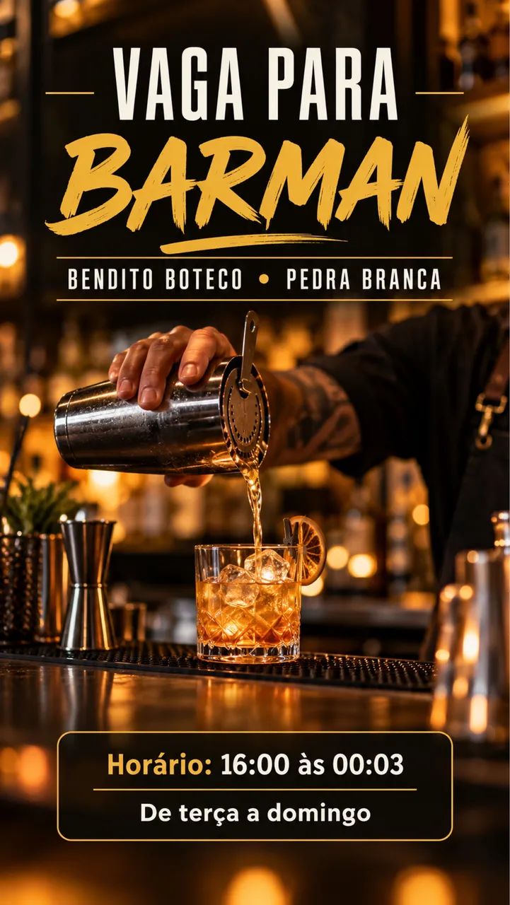 Vaga Barman 