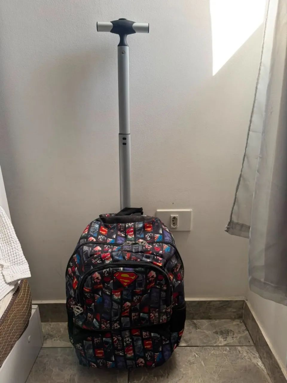 Mochila Superman + lixeira  - Foto 3