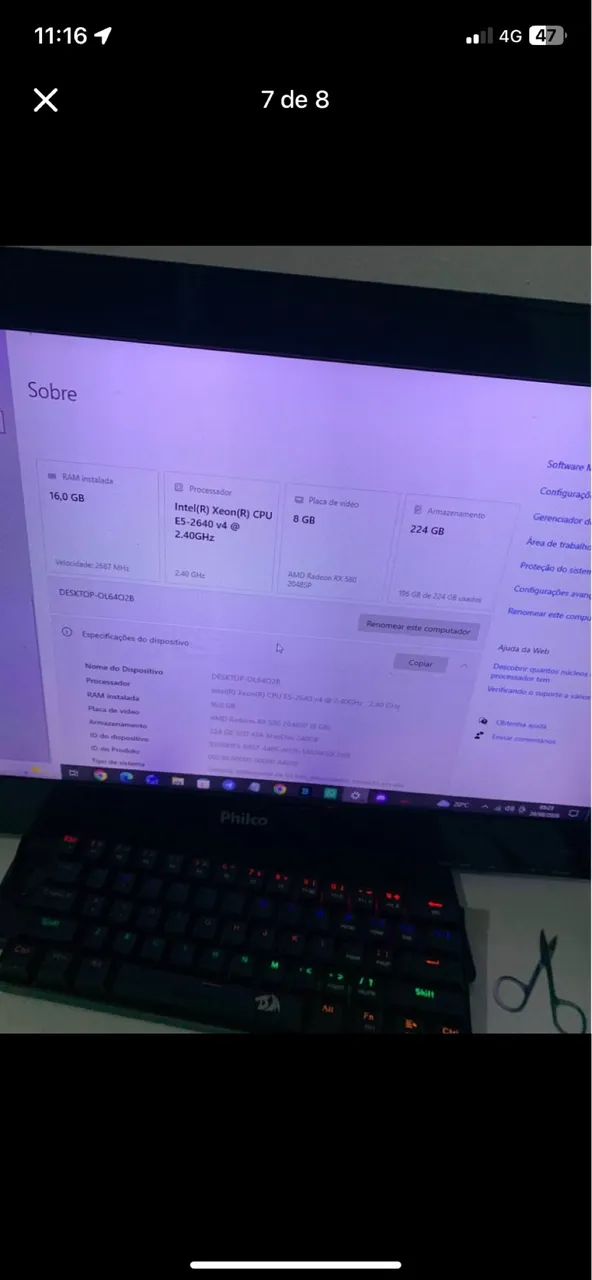 Vendo ou troco pc gamer  - Foto 5