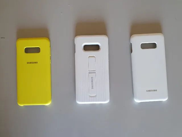 Kit com 3 capas Originais Samsung para Galaxy S10e - Foto 3