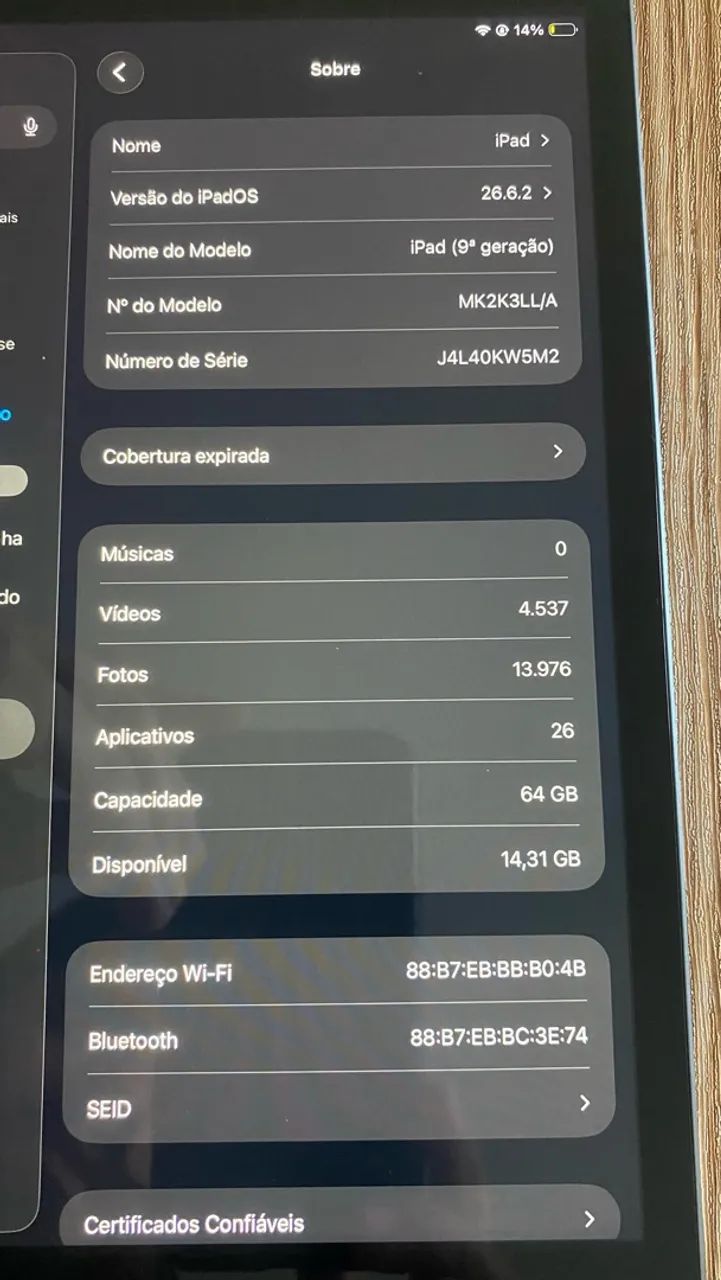 iPad 9 geração único dono novo  - Foto 3