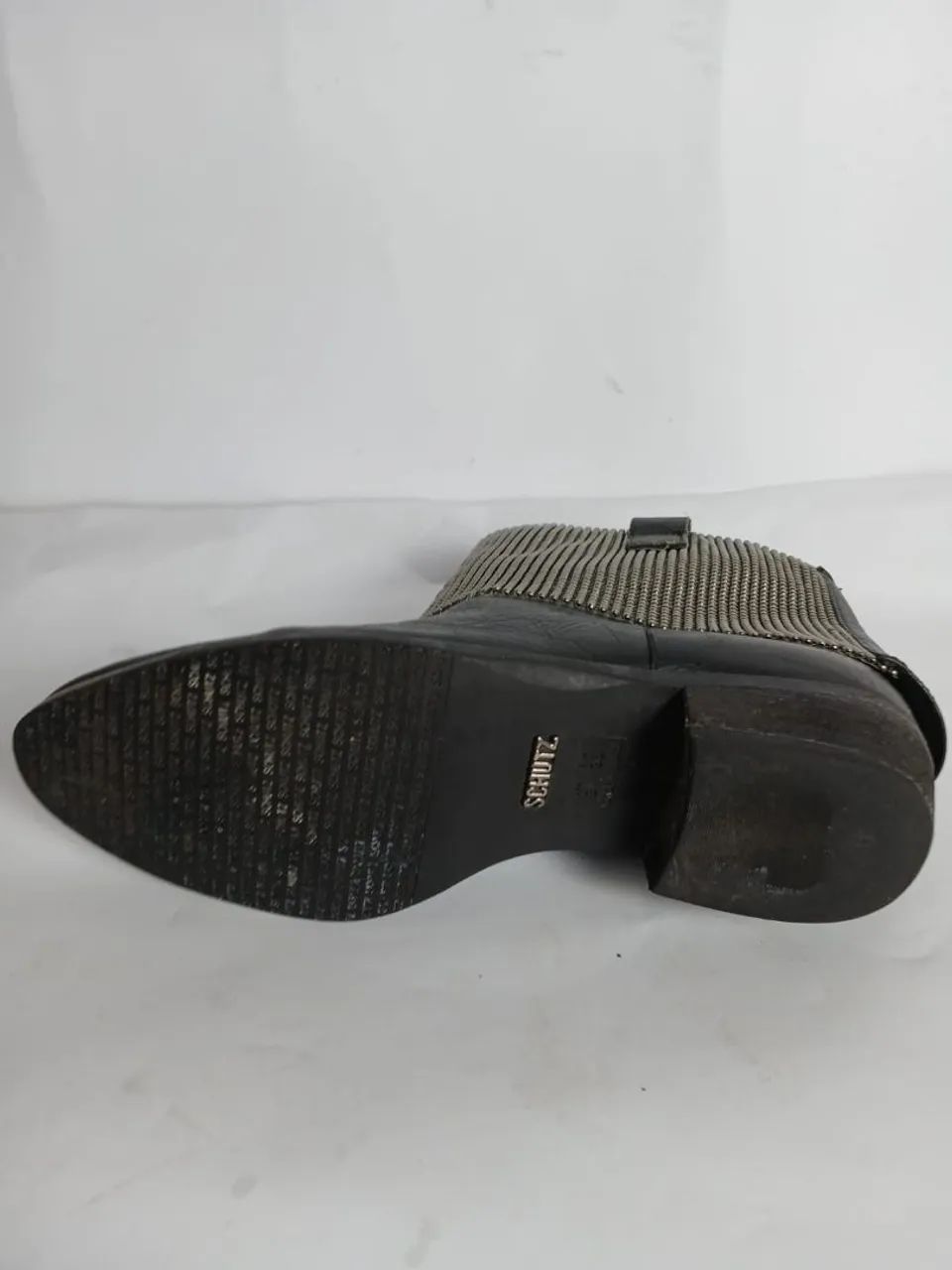 Bota coturno schutz cano curto  - Foto 4