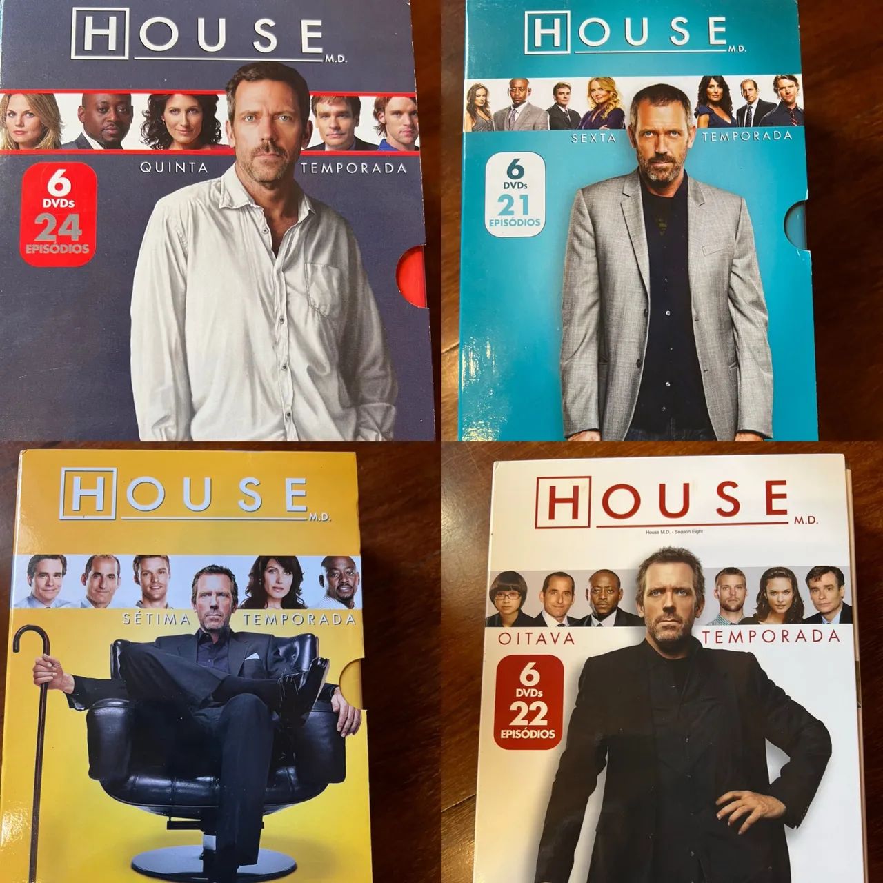 House - As 8 Temporadas Completas em DVD - Foto 3