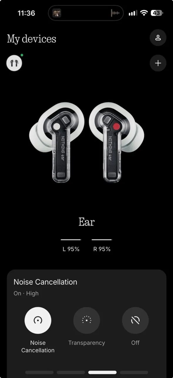 Fone de ouvido Nothing Ear  - Foto 5