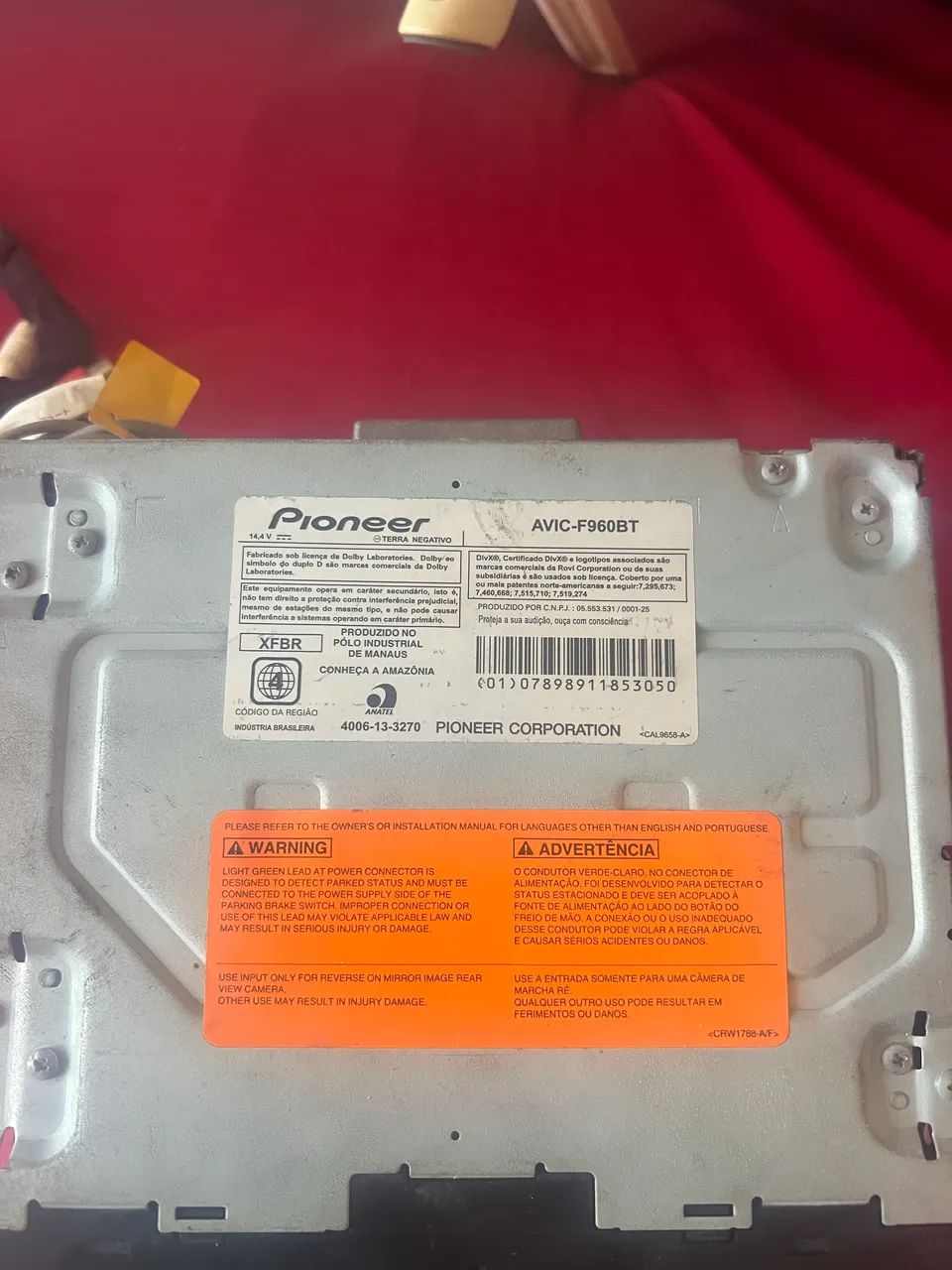 Pioneer 2 din ( AVIC - 960BT ) - Foto 4