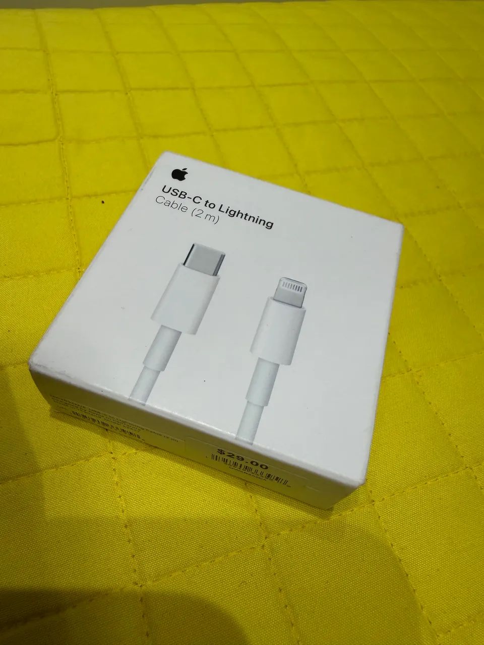 Cabo de 2 METROS Original da Apple - LACRADO