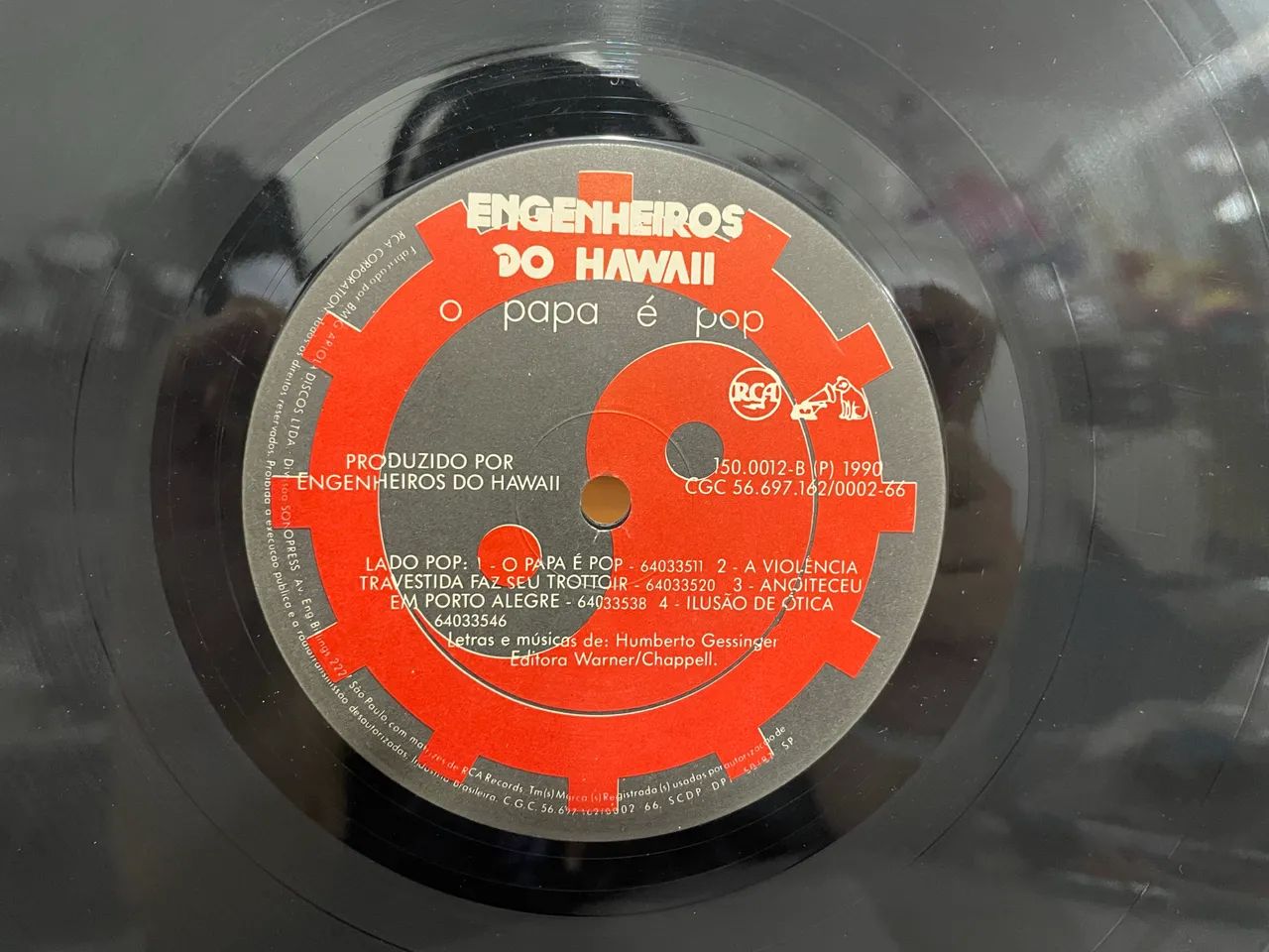 Disco de Vinil Engenheiros do Hawaii o Papa é Pop - Foto 5