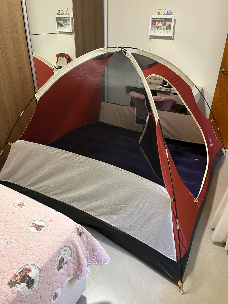 Barraca de camping Coleman Lx3 para 3 pessoas e quase sem uso - Foto 2