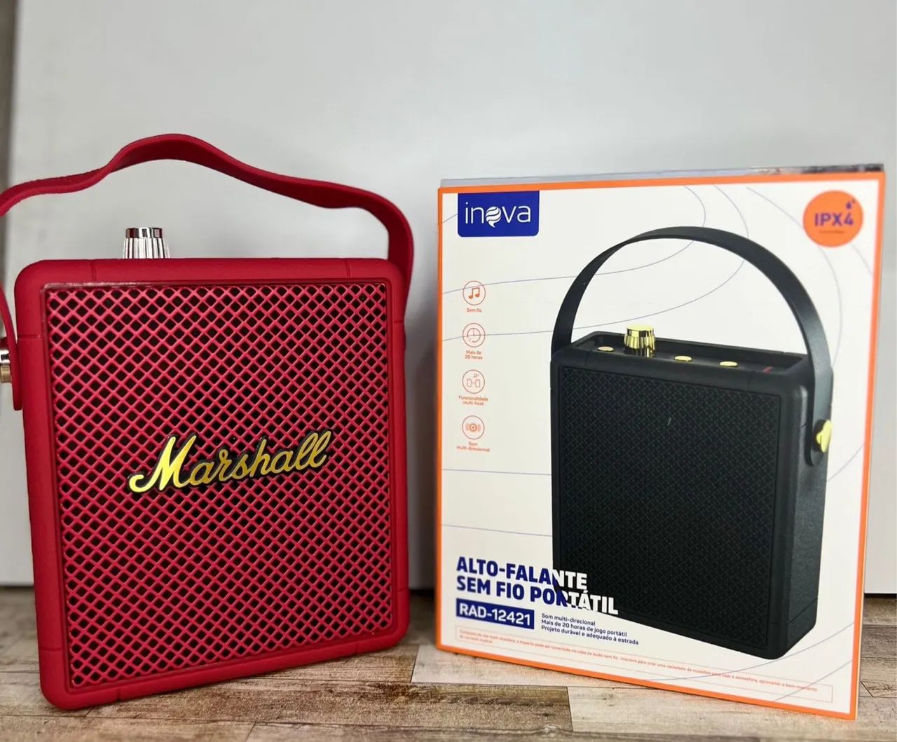 Caixinha Bluetooth Inova RAD-12421 Som potente e multi-direcional - Foto 3