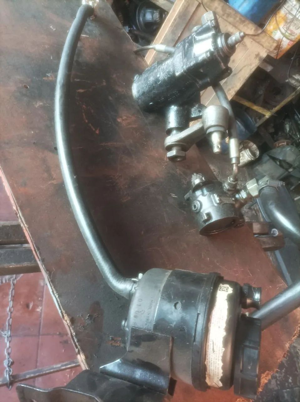 Conjunto de direção hidráulica d10 - Foto 5