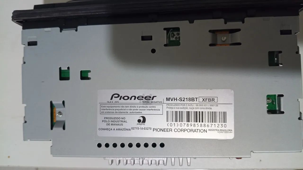 Pioneer com bluetooth bem novinho  - Foto 2