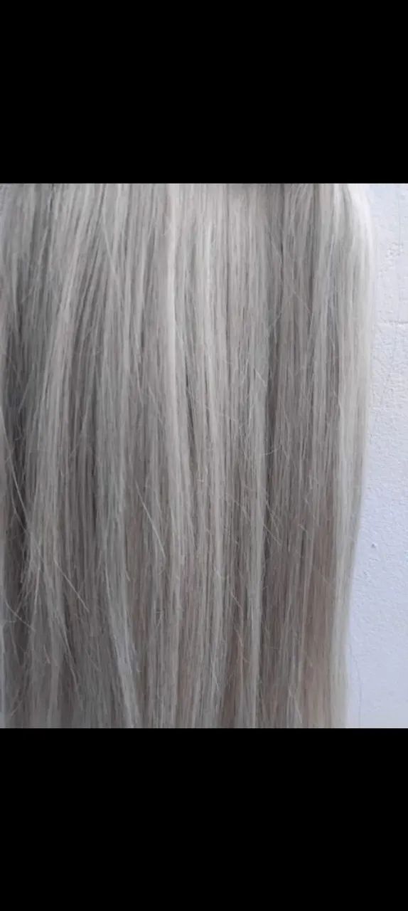 Cabelo Humano Loiro Mesclado - Foto 4