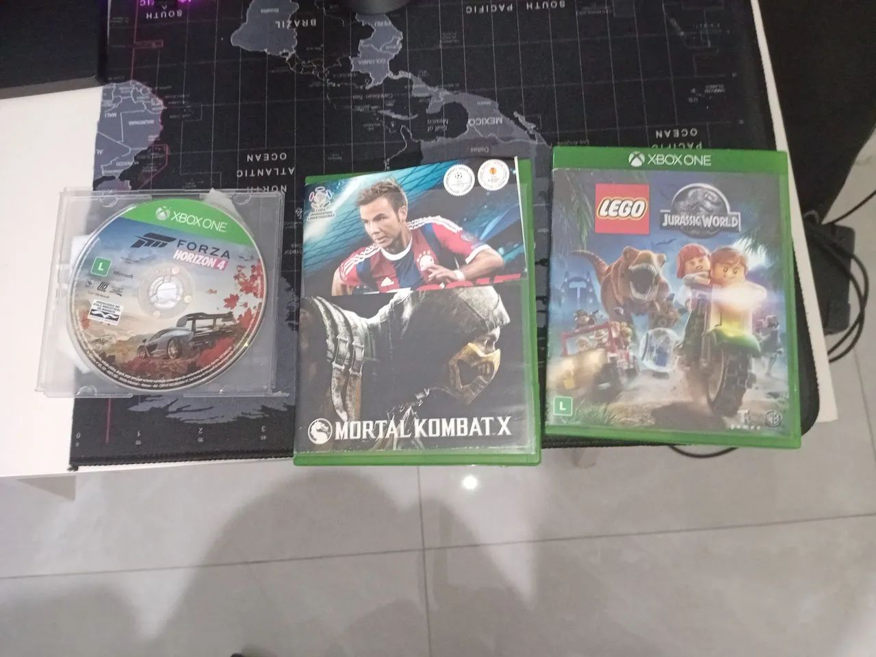 Xbox One S 1tb + 4 cds com Caixa e controle - Foto 5