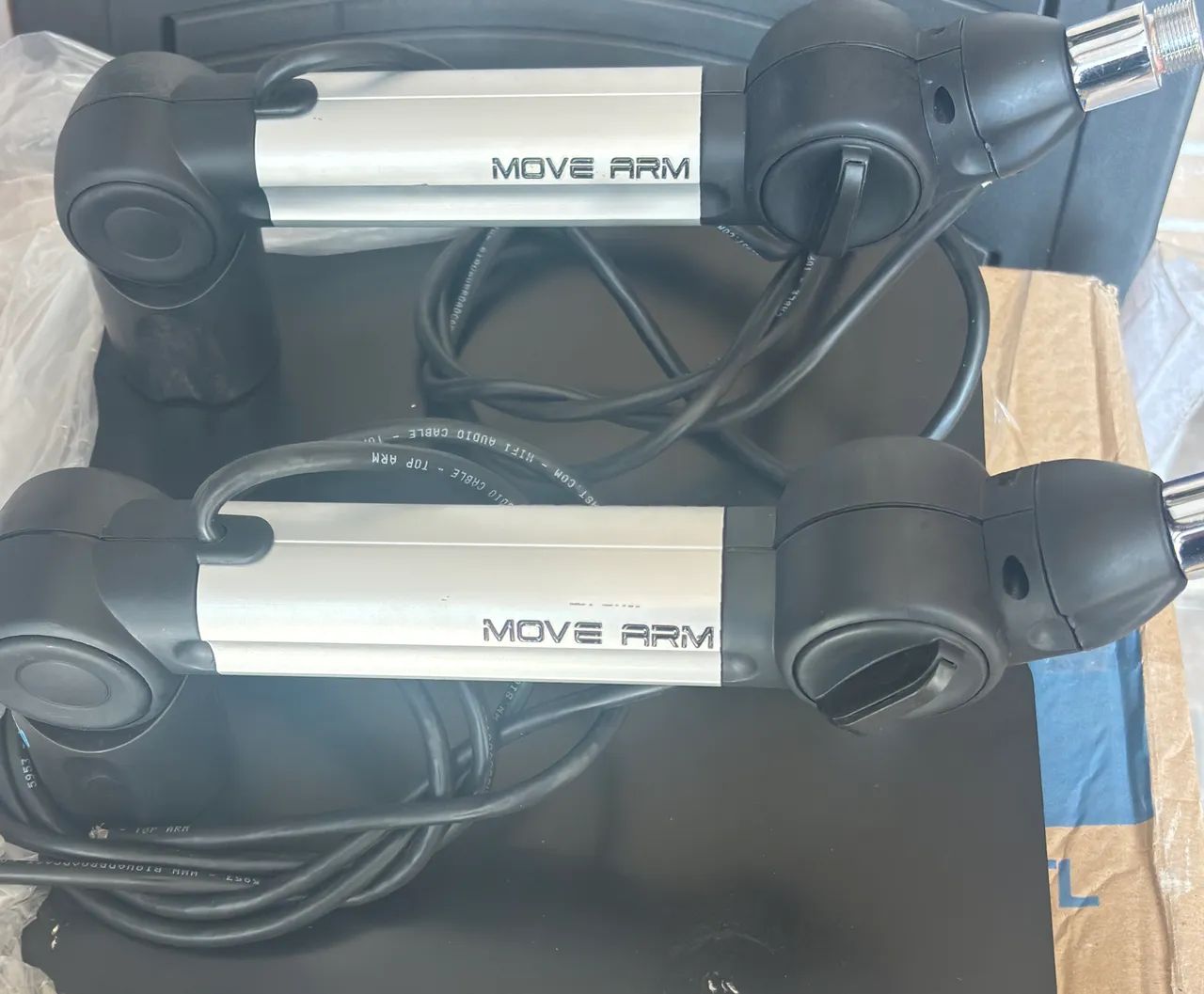 Dois Suportes de microfone pedestal Biquad - Foto 3