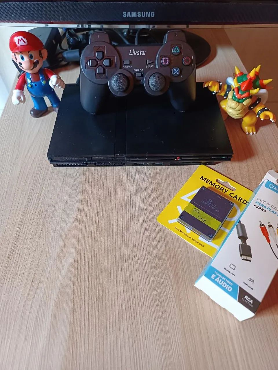 Ps2 2 controles + garantia!!!! - Foto 2