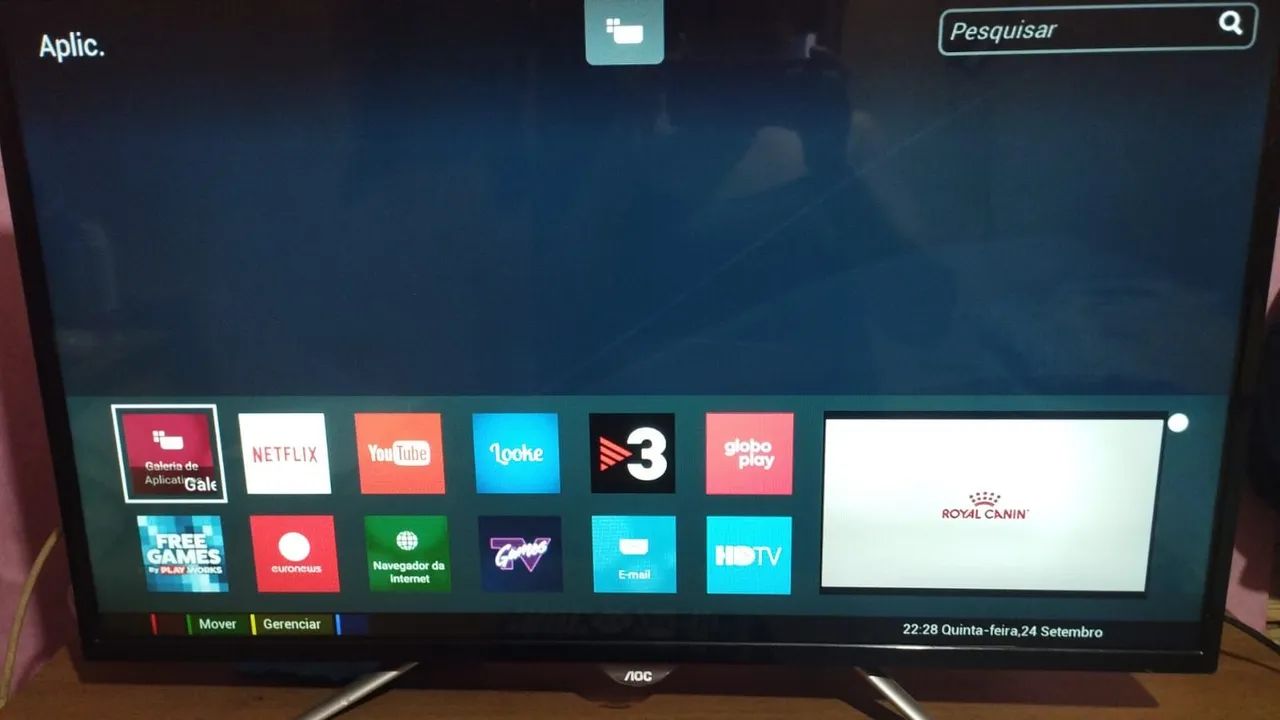 Televião AOC 32 Led TV smart
