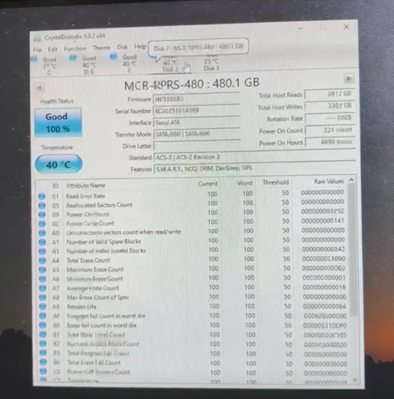 SSD Sata III Mancer 480GB - Foto 3