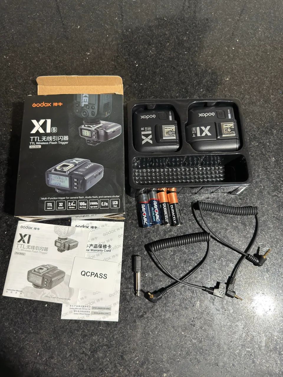 Rádio flash godox X1Ts
