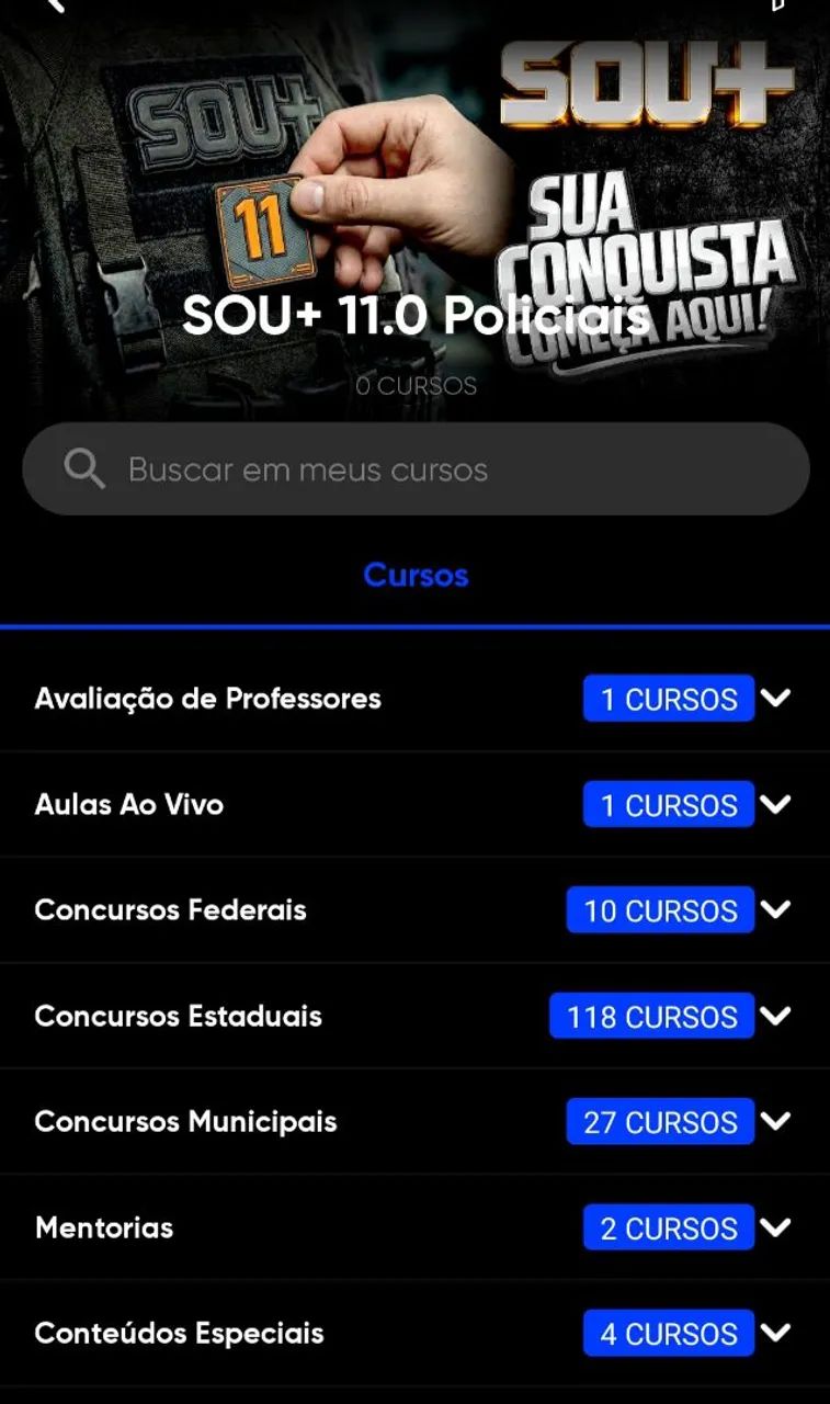 Curso Preparatório Carreiras Policiais