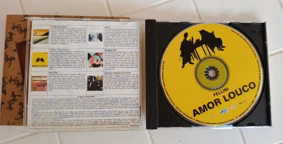 CD FELLINI - AMOR LOUCO - Foto 4