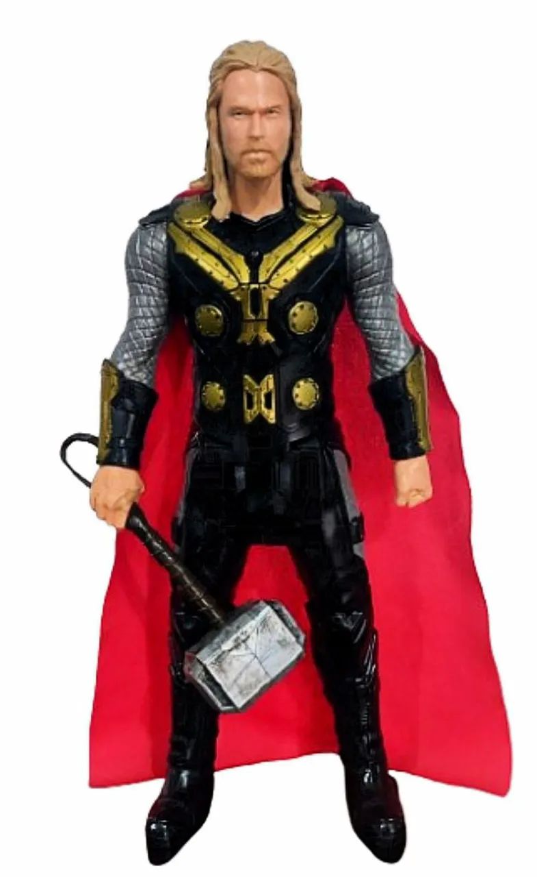 Boneco Thor Eletronic Tech , Marvel Avengers 30 Cm Titan Hero, Disney Store EUA 