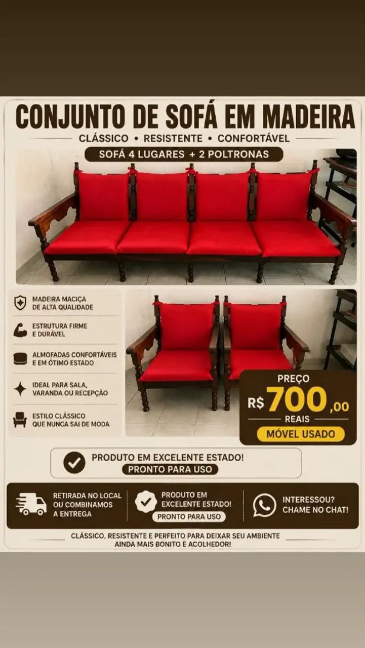 Conjunto de sofa
