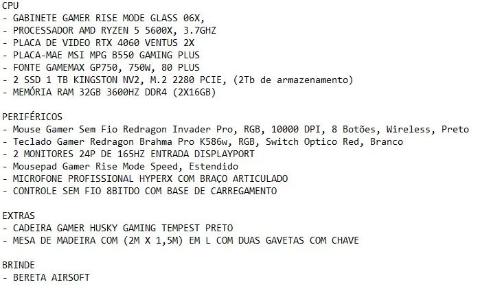 Setup Gamer completo - Foto 2