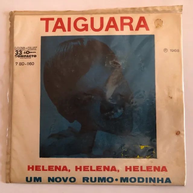 Raro! Taiguara: Helena, Novo Rumo, Modinha (1968) Disco Vinil Compacto - Foto 2