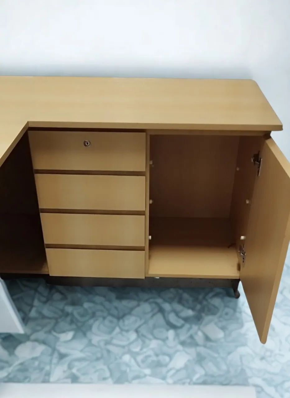 Mesa em L de MDF - Foto 4