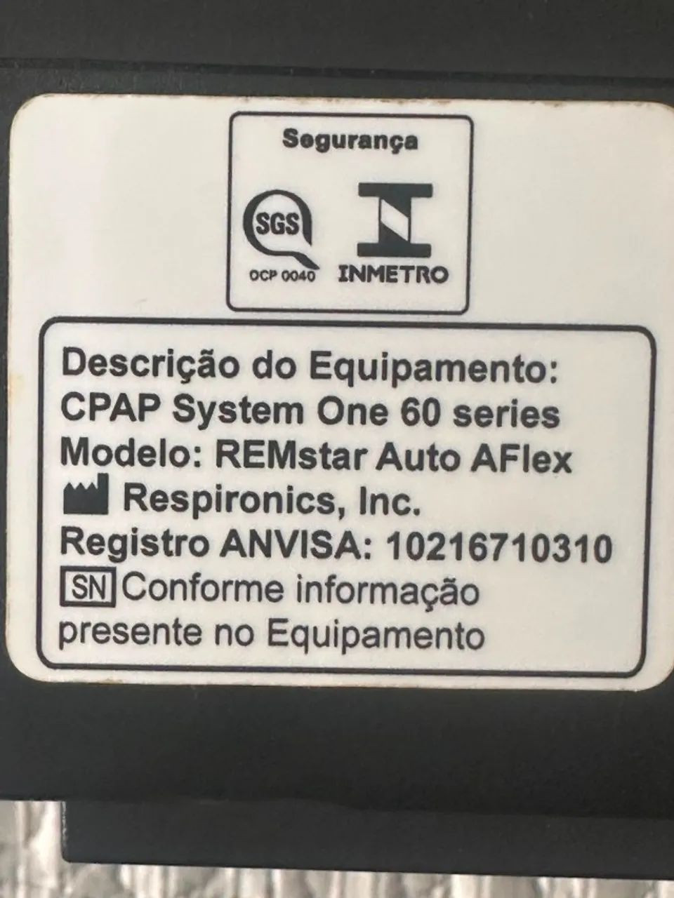 CPAP One Serie 60 Philips Respitronic - Foto 2