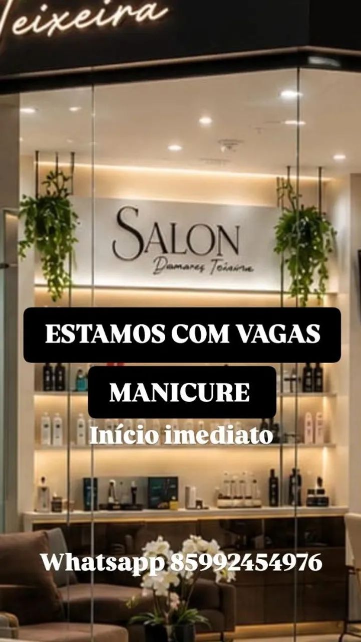 VAGAS MANICURE 