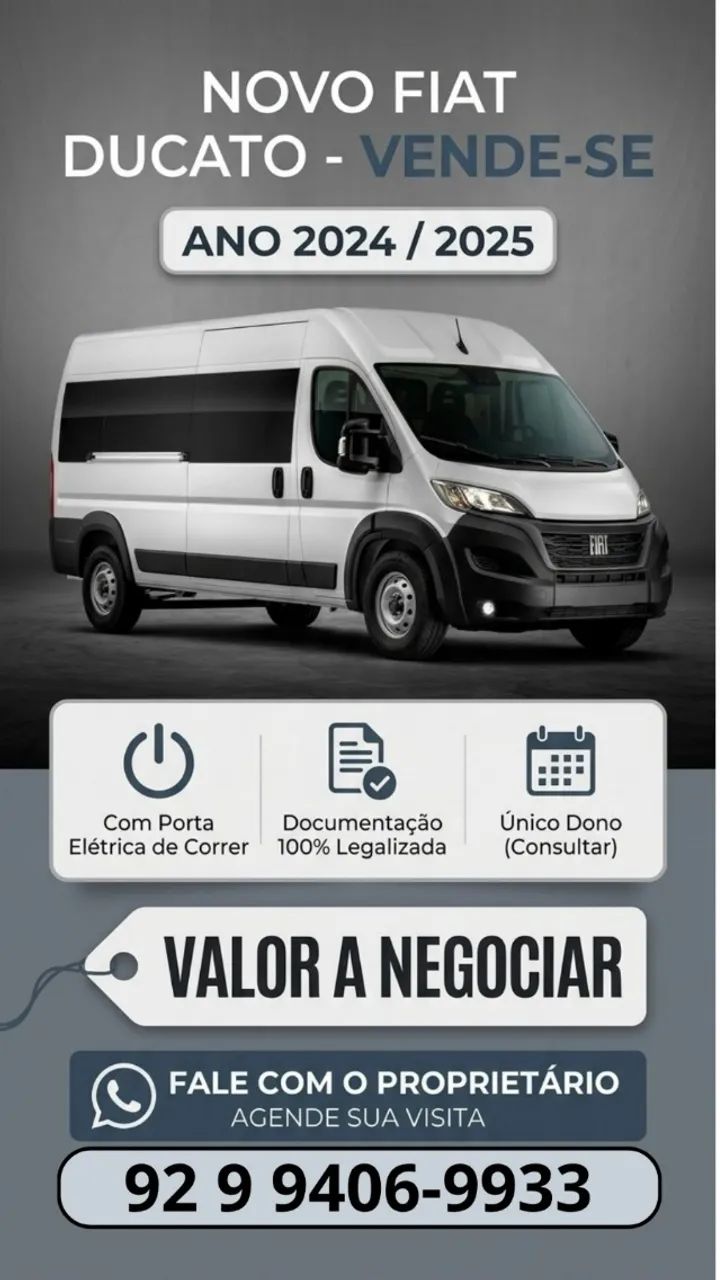 Fiat Ducato Ducato Cargo 2.2 Diesel (E6) 2024