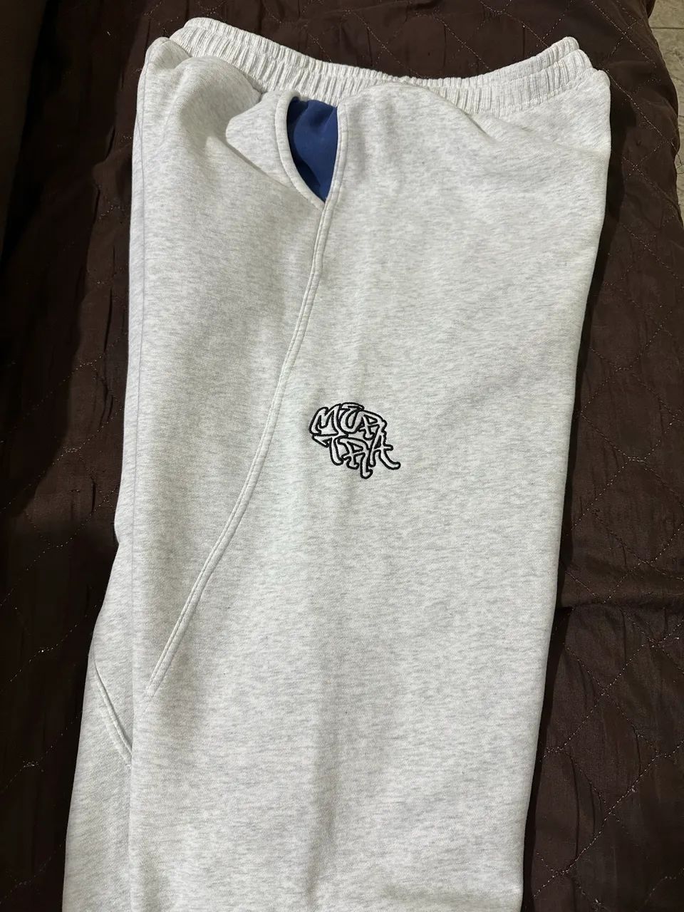 Calça Moletom Mertra Fleece Cinza Unissex  - Foto 5
