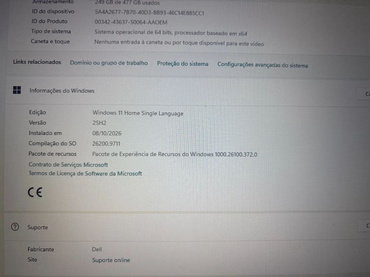 Notebook Dell Pro 15 Essential PV15250 - Foto 3