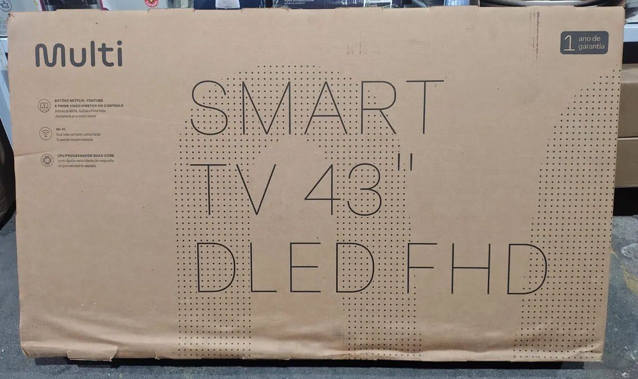 Smart TV Multi 43 Polegadas Full HD Roku TV TL056M