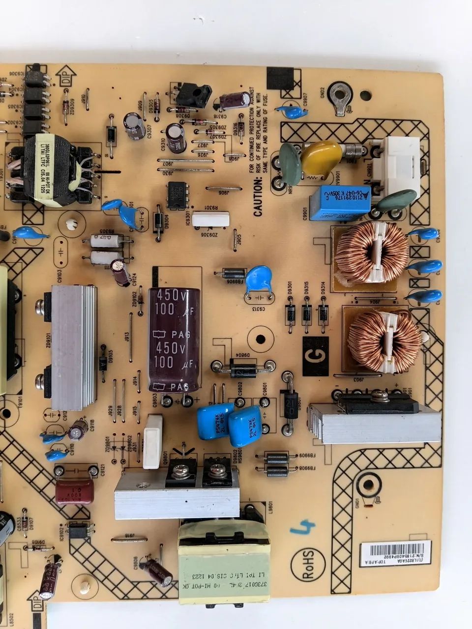  placa de fonte para a TV Sony KDL-32EX355.  - Foto 5