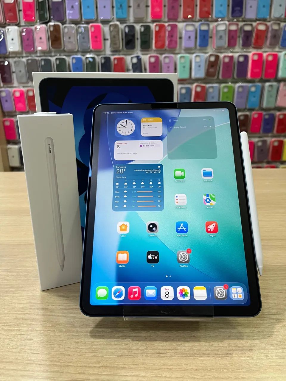 iPad本体 iPad Air5 64GB + Apple Pencil2 iPad Air 5 64gb + Pencil 2 (SEMINOVO) - Tablets e E-Readers
