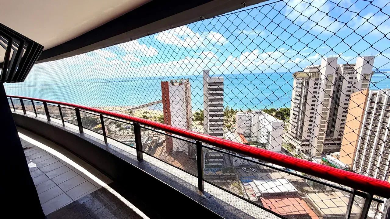 Flat com 80 metros, 2 quartos em Meireles - Fortaleza - CE