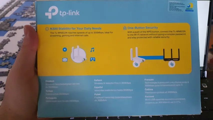 Adaptador WIFI USB TP-Link 300mbps - Foto 3